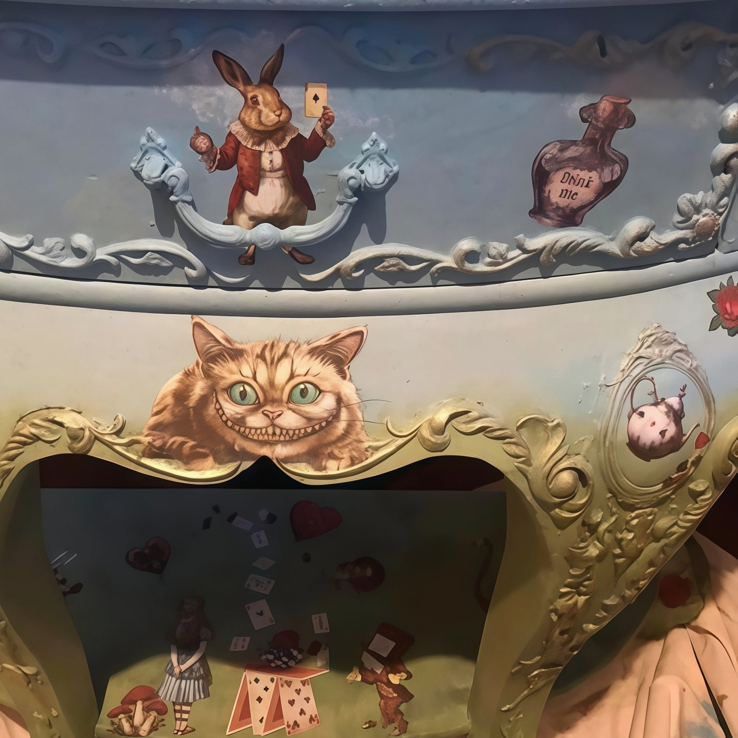 Alice in Wonderland Table