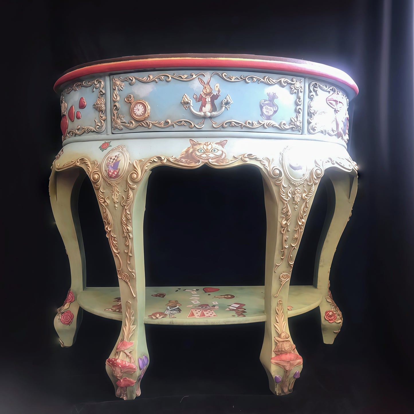 Alice in Wonderland Table