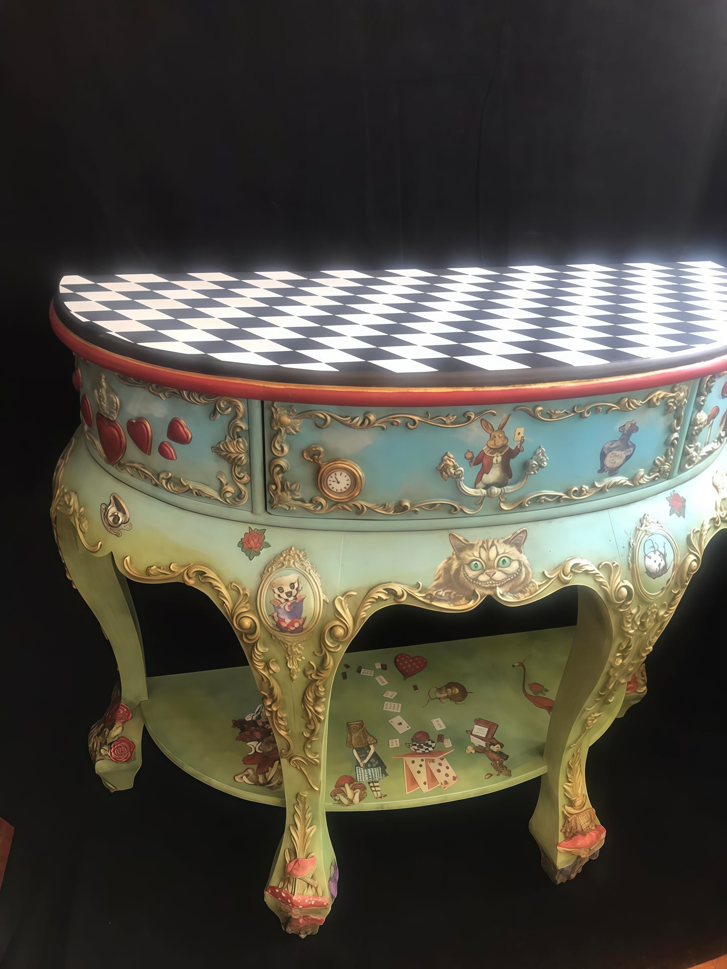 Alice in Wonderland Table